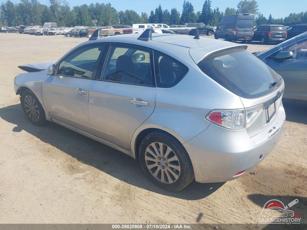 JF1GH61608H810339 2008 SUBARU IMPREZA photo no. 3