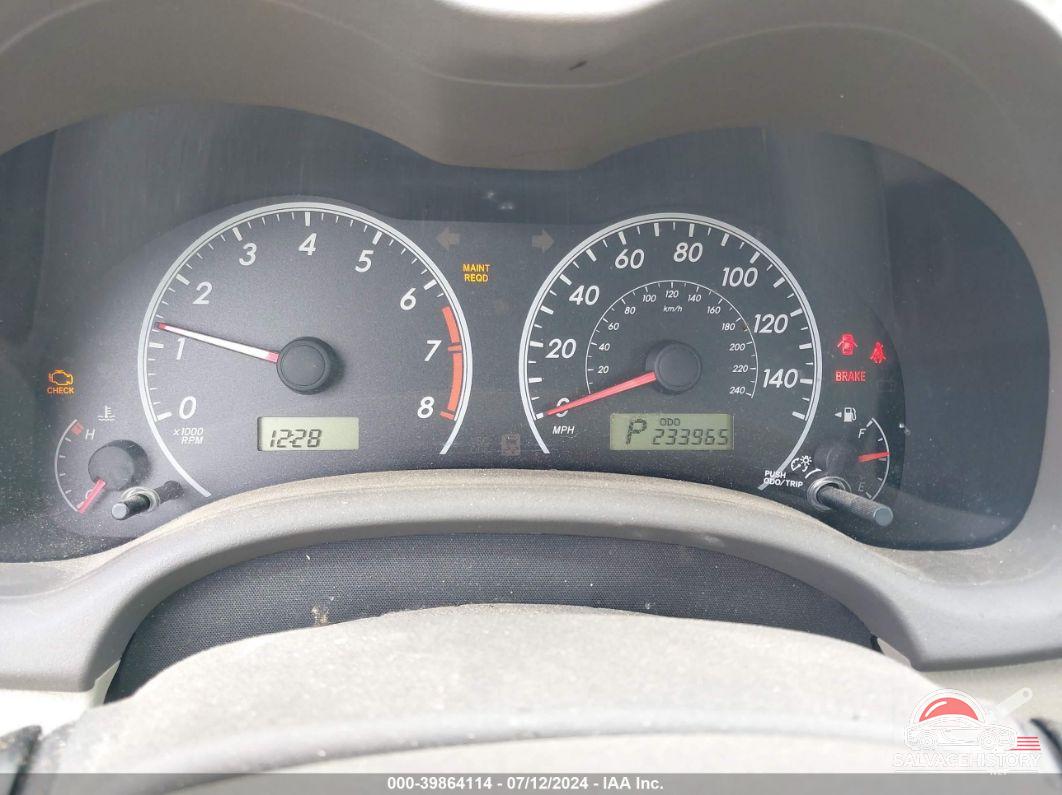 1NXBU40E69Z101769 2009 TOYOTA COROLLA photo no. 7