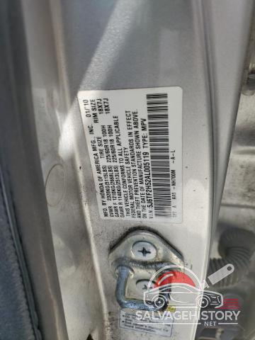 5J6TF2H52AL005119 2010 HONDA ACCORD photo no. 12