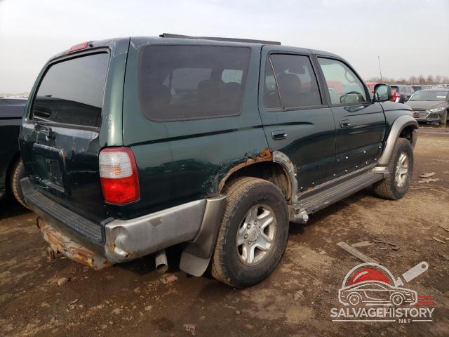 JT3HN87R0Y0283202 2000 TOYOTA 4RUNNER photo no. 3
