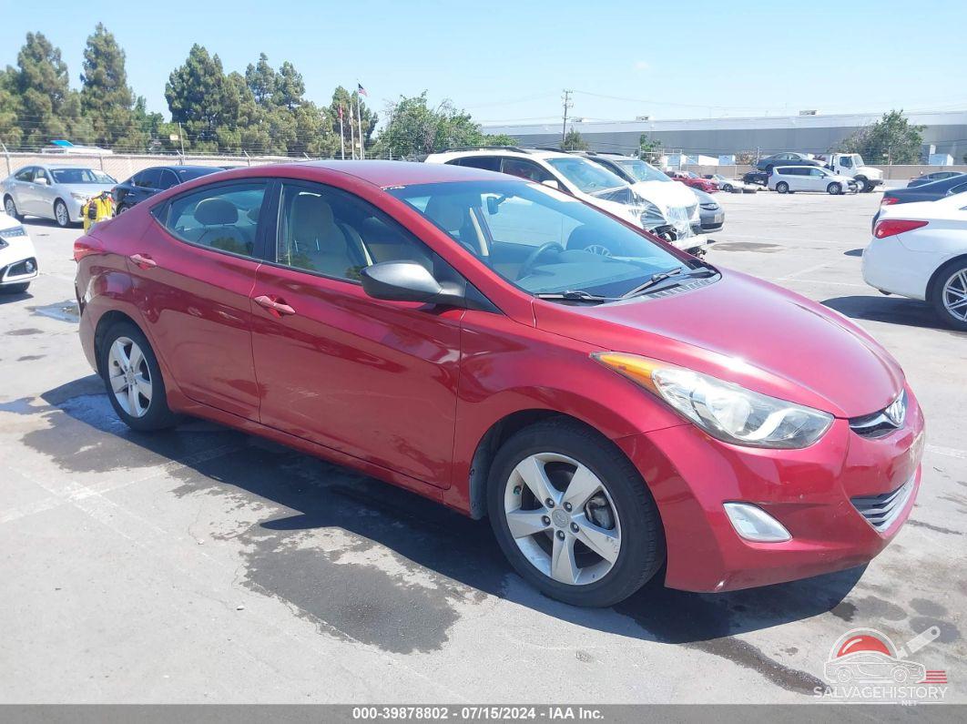 5NPDH4AE3DH241622 2013 HYUNDAI ELANTRA photo no. 3