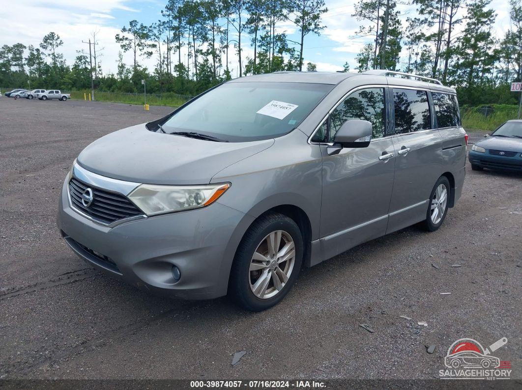 JN8AE2KP9C9046829 2012 NISSAN QUEST photo no. 2