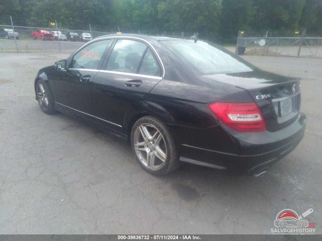 WDDGF8AB5DR276032 2013 MERCEDES-BENZ C 300 photo no. 3