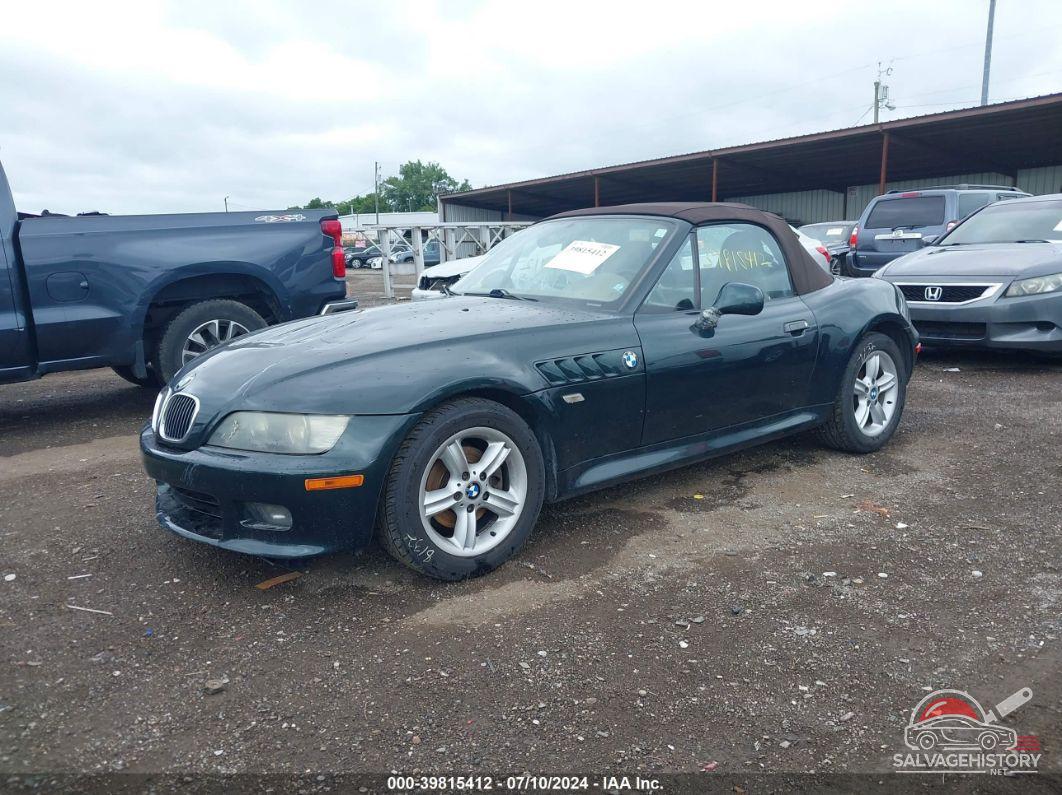 WBACN334X1LK47358 2001 BMW Z3 photo no. 2