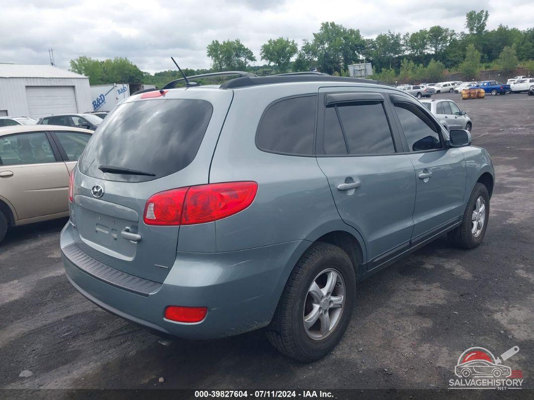 5NMSG73D28H169783 2008 HYUNDAI SANTA FE photo no. 4