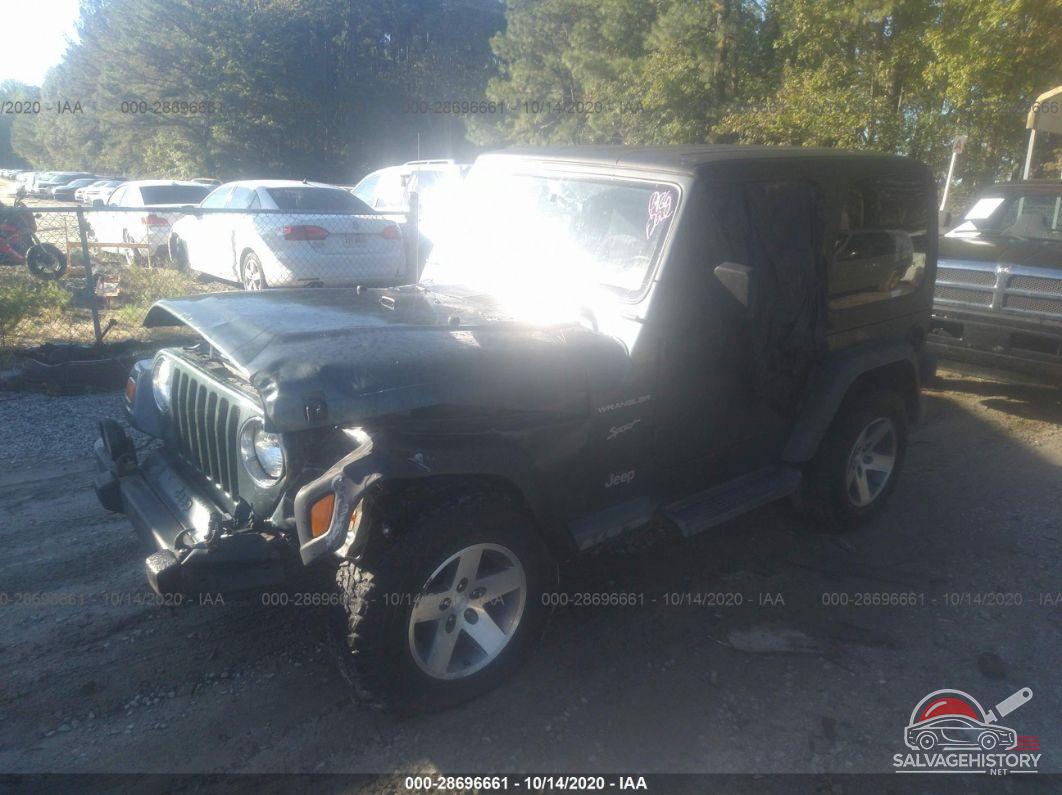 1J4FA49S22P768215 2002 JEEP WRANGLER photo no. 2