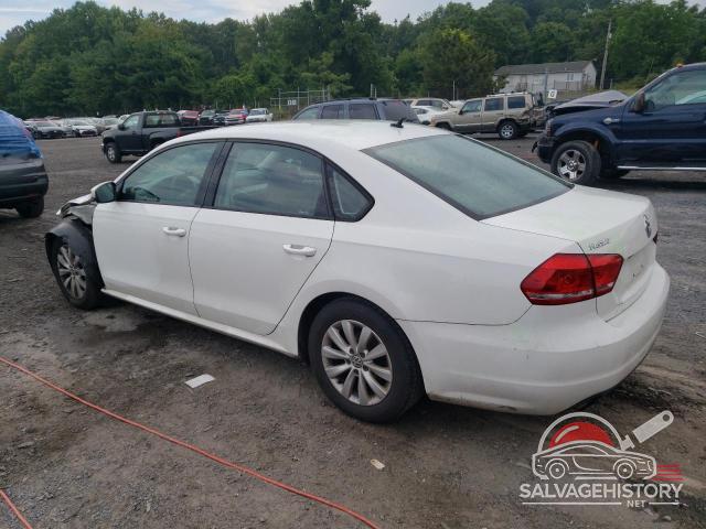 1VWAP7A34DC072046 2013 VOLKSWAGEN PASSAT photo no. 2