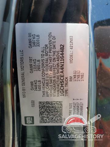 1GCHSCEA4N1164482 2022 CHEVROLET COLORADO photo no. 13