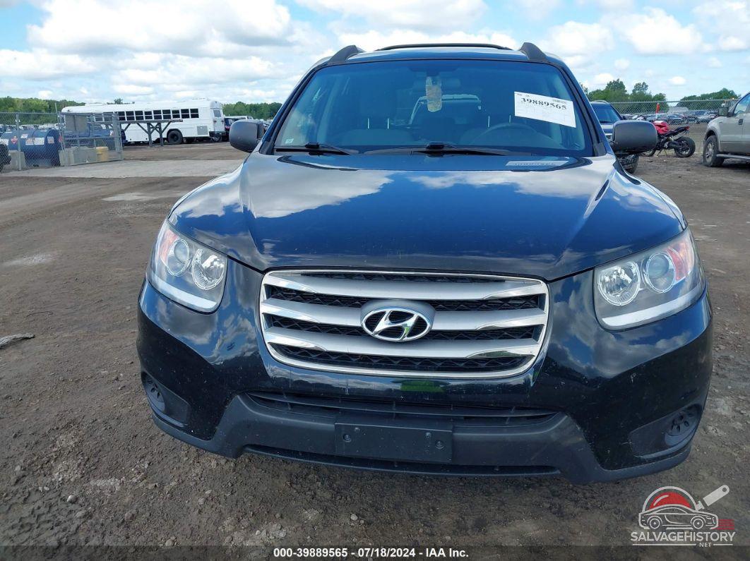 5XYZGDAB8CG124591 2012 HYUNDAI SANTA FE photo no. 6