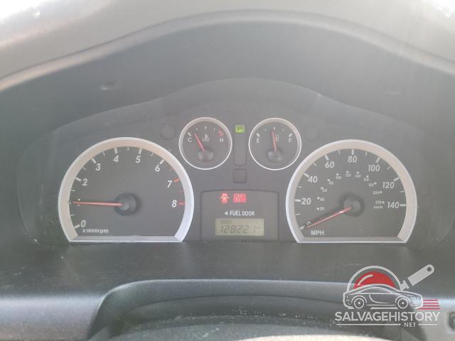 KM8SC13D76U041758 2006 HYUNDAI SANTA FE photo no. 9