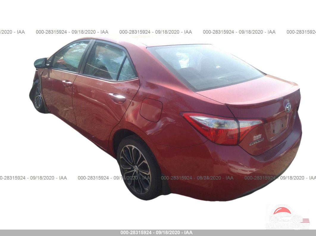 5YFBURHE7GP412451 2016 TOYOTA COROLLA photo no. 3