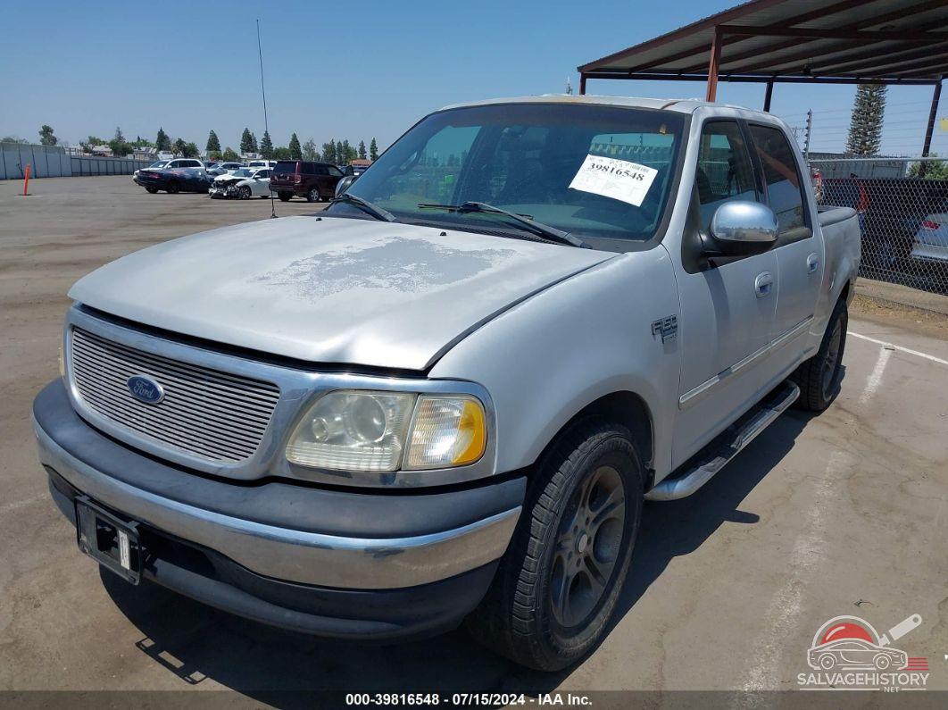 1FTRW07L41KE18721 2001 FORD F-150 photo no. 2