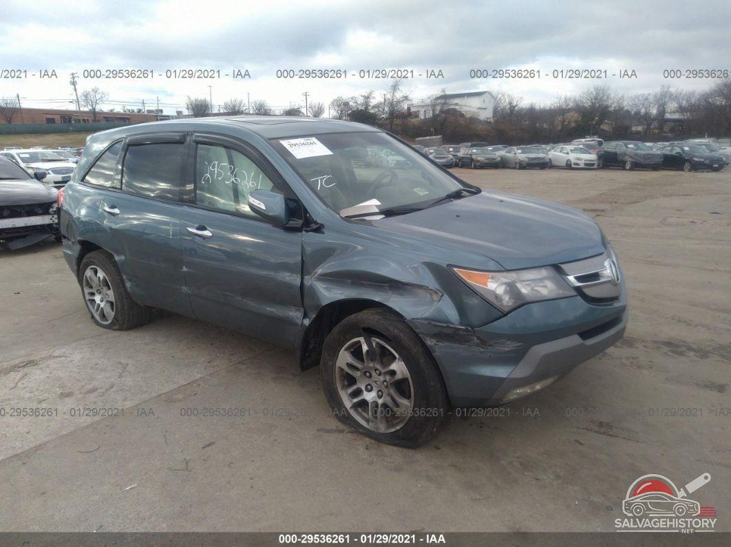 2HNYD28317H536232 2007 ACURA MDX photo no. 24