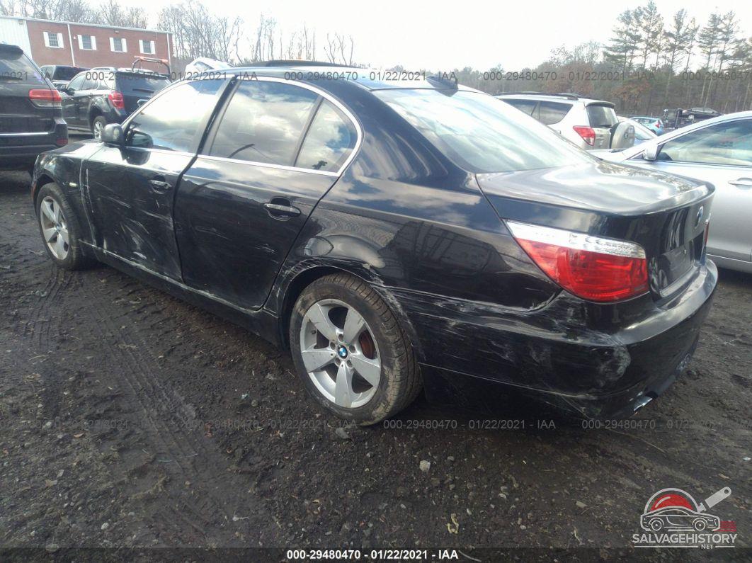 WBANV13528CZ56088 2008 BMW 5 SERIES photo no. 3