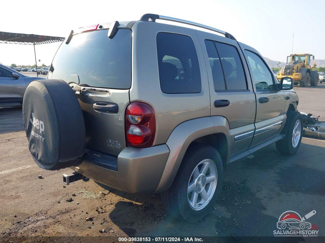 1J4GL58K57W631756 2007 JEEP LIBERTY photo no. 4
