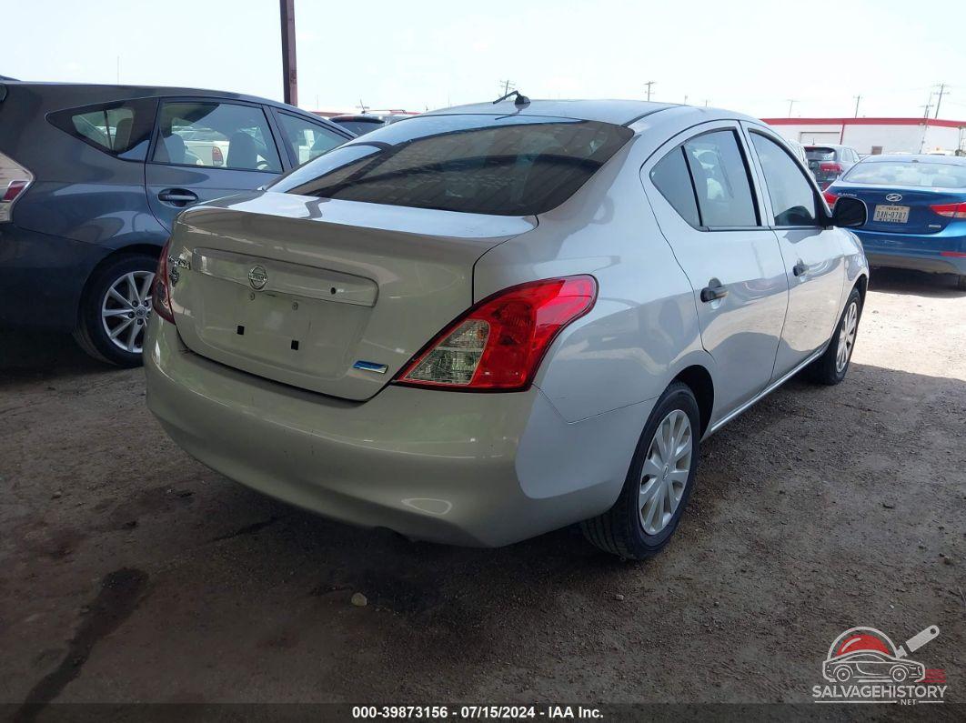 3N1CN7AP6EL869959 2014 NISSAN VERSA photo no. 4