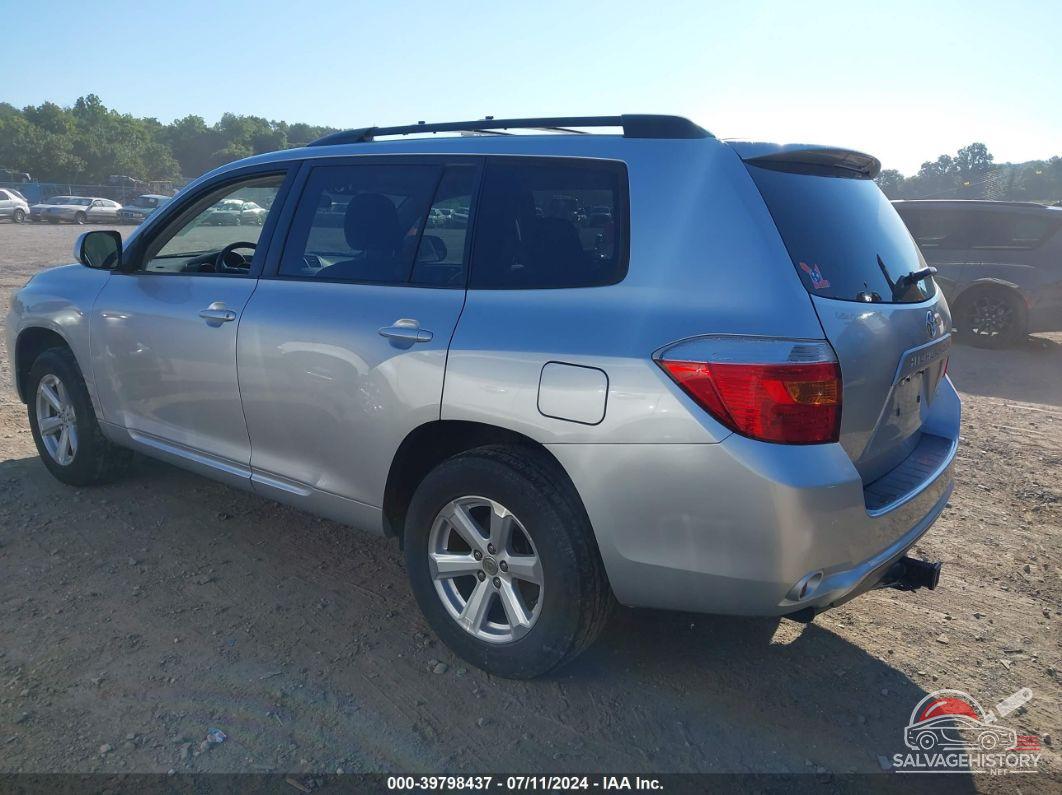 JTEBK3EH0A2167558 2010 TOYOTA HIGHLANDER photo no. 3