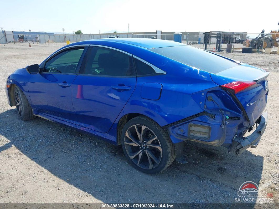 2HGFC2F85KH520527 2019 HONDA CIVIC photo no. 3