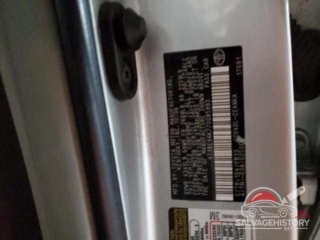 4T1BE46K77U085993 2007 TOYOTA CAMRY photo no. 12