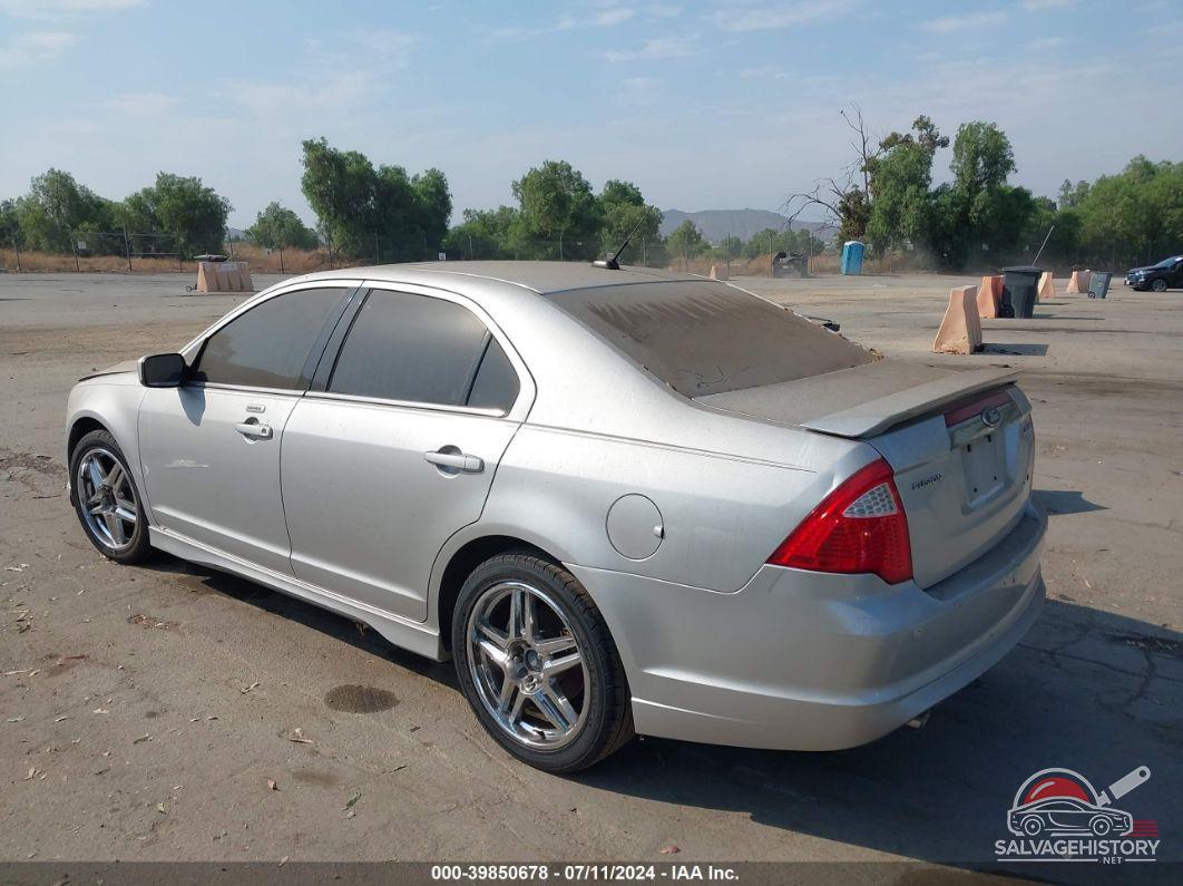 3FAHP0KCXBR211771 2011 FORD FUSION photo no. 3