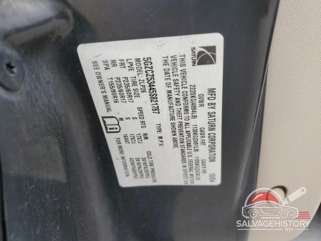 5GZCZ53445S821787 2005 SATURN VUE photo no. 13