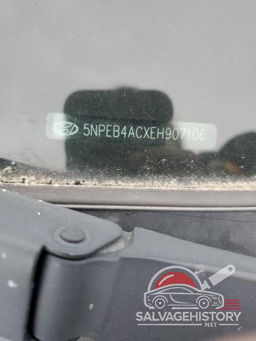 5NPEB4ACXEH907106 2014 HYUNDAI SONATA photo no. 13