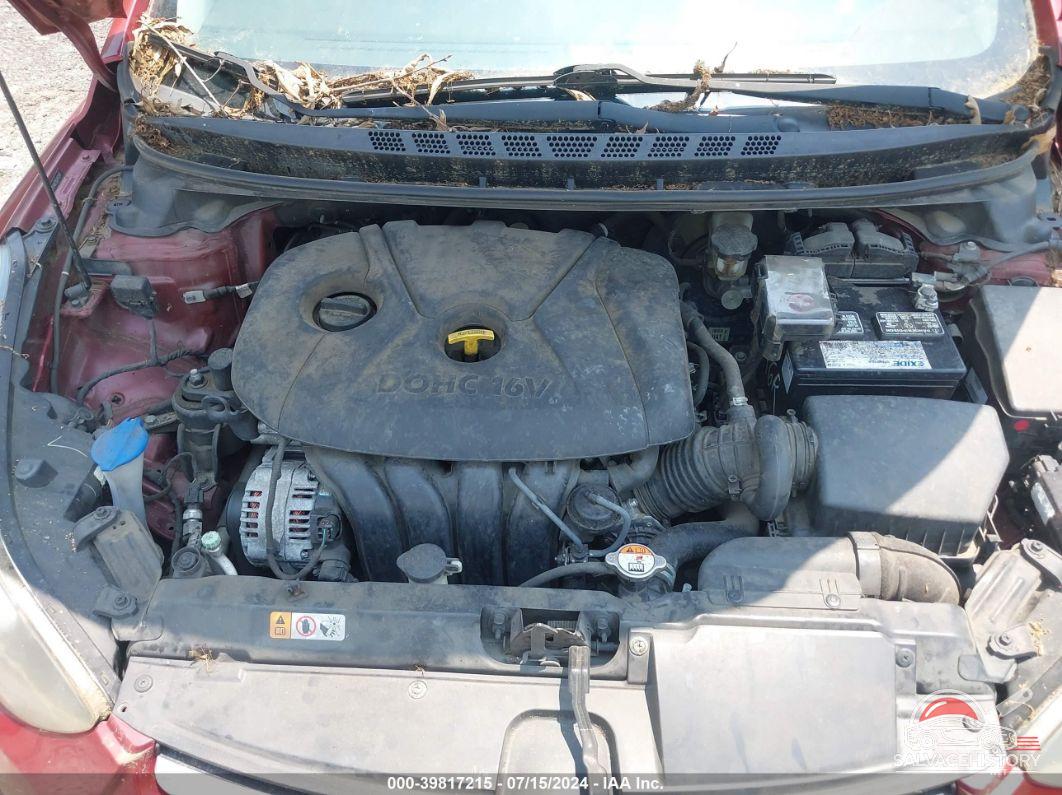 5NPDH4AE2GH743347 2016 HYUNDAI ELANTRA photo no. 10