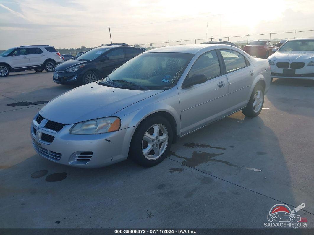 1B3EL46X76N105110 2006 DODGE STRATUS photo no. 2
