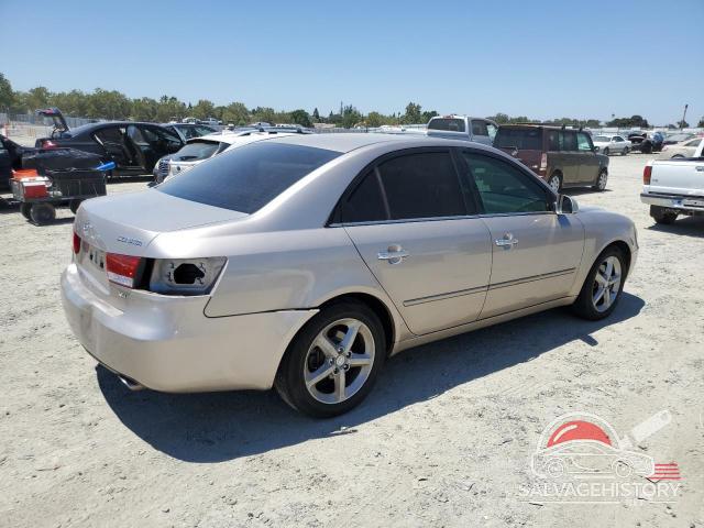 5NPEU46F16H100245 2006 HYUNDAI SONATA photo no. 3