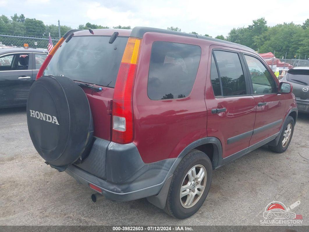 JHLRD78822C031124 2002 HONDA CR-V photo no. 4
