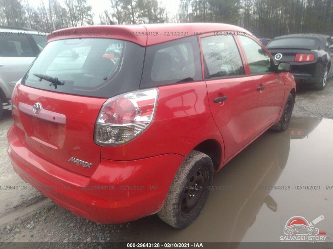 2T1KR32E28C704985 2008 TOYOTA MATRIX photo no. 4