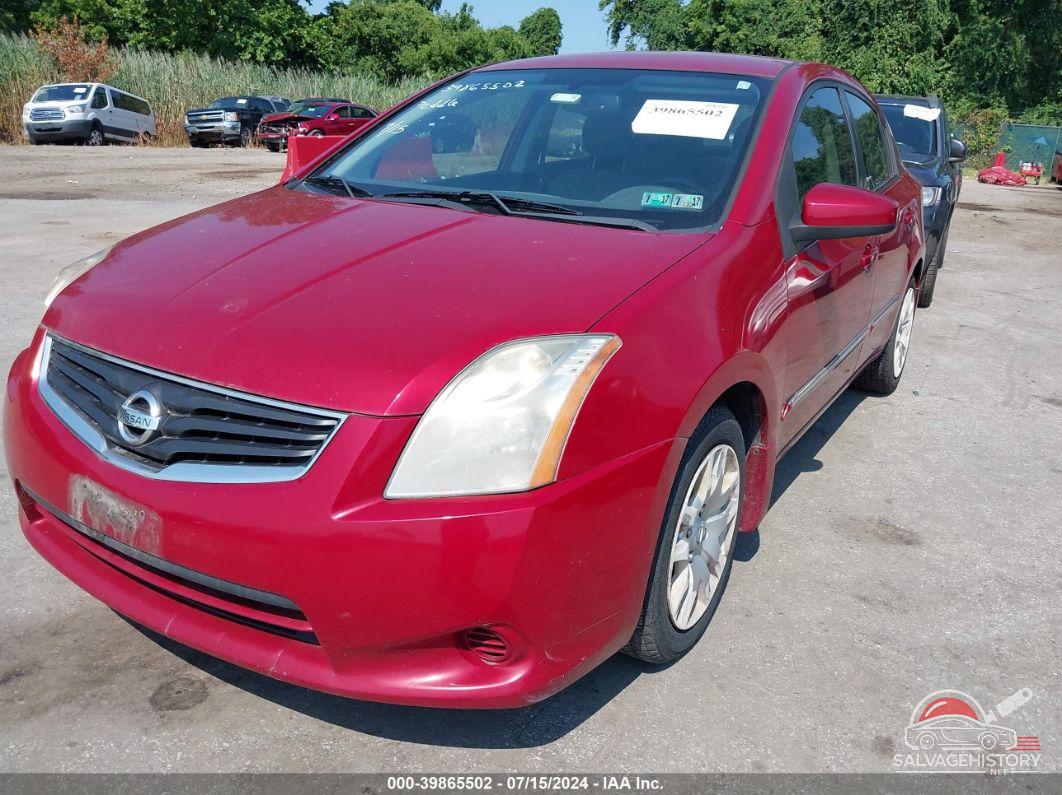 3N1AB6AP9AL638610 2010 NISSAN SENTRA photo no. 2