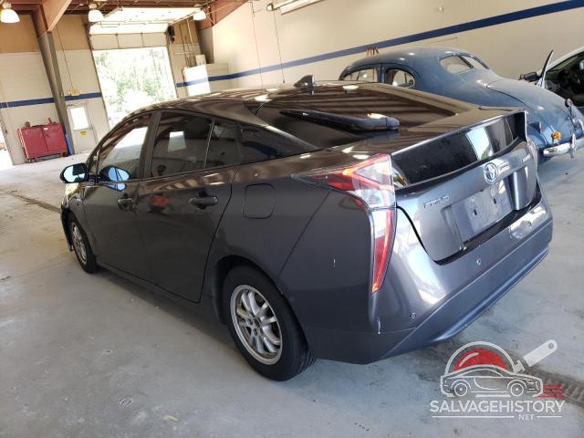 JTDKARFU6J3553126 2018 TOYOTA PRIUS photo no. 2
