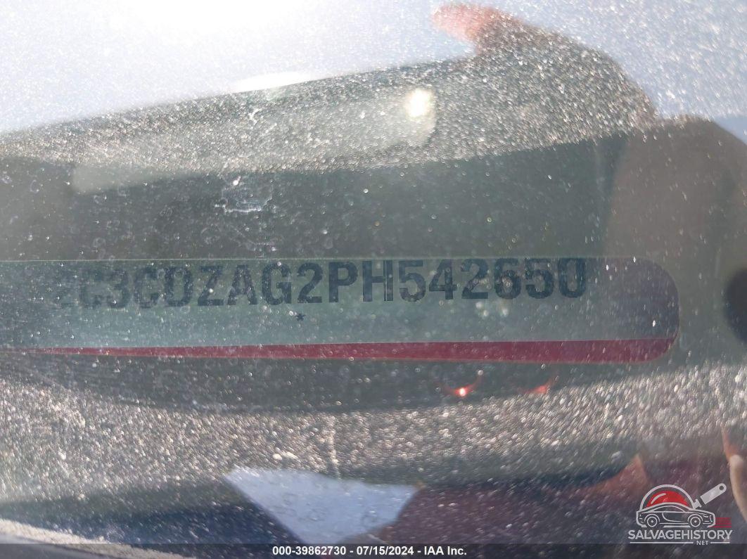 2C3CDZAG2PH542650 2023 DODGE CHALLENGER photo no. 9