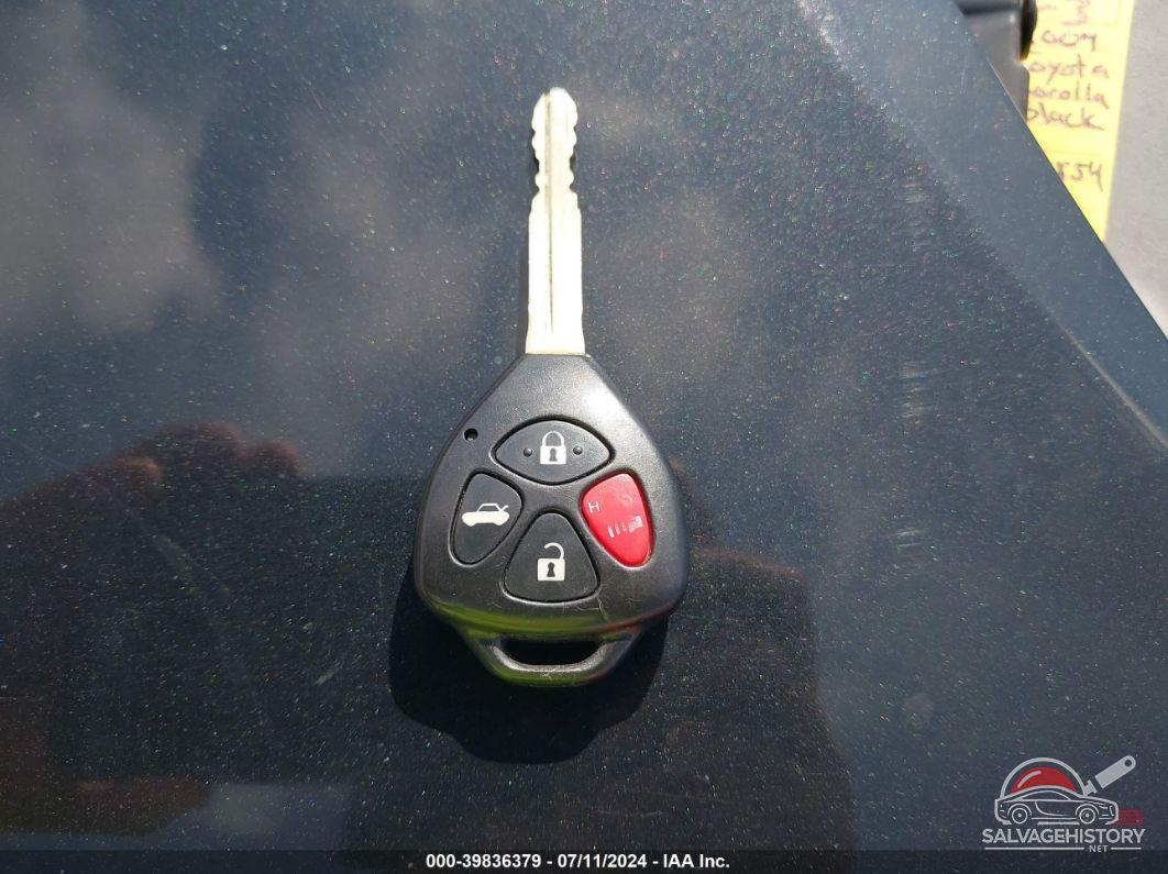 2T1BU40E19C087846 2009 TOYOTA COROLLA photo no. 11