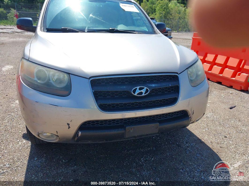 5NMSG13D47H040827 2007 HYUNDAI SANTA FE photo no. 6