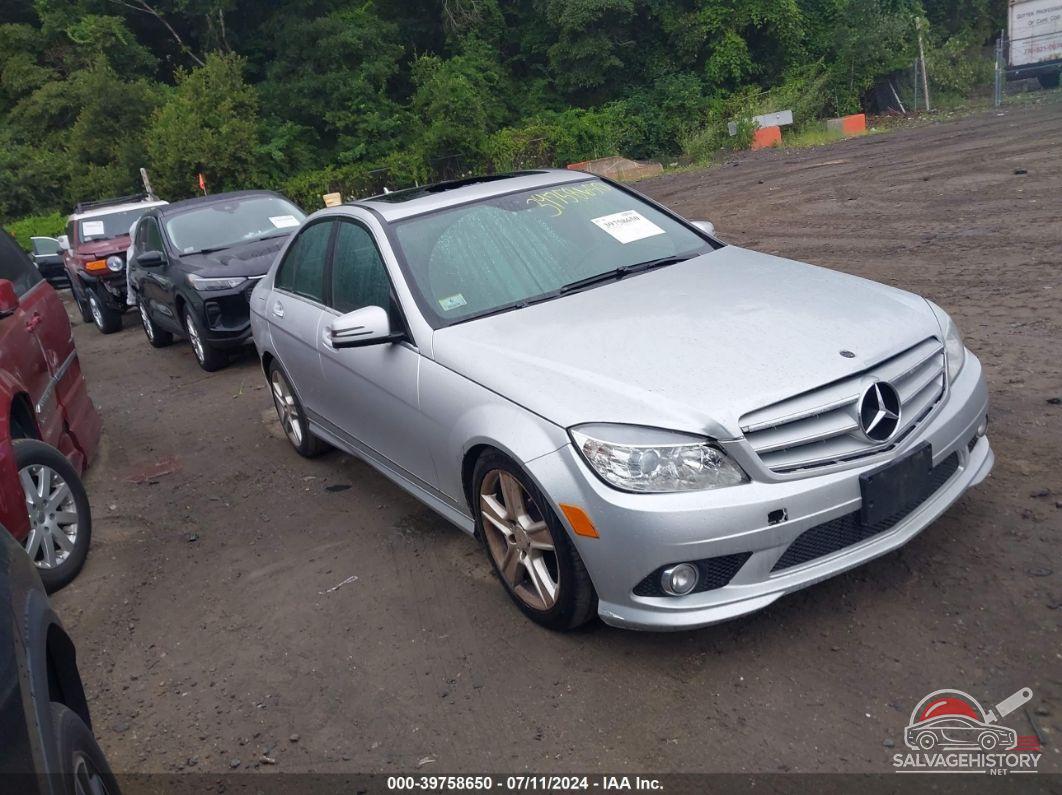 WDDGF8BB2AF432068 2010 MERCEDES-BENZ C-CLASS photo no. 2