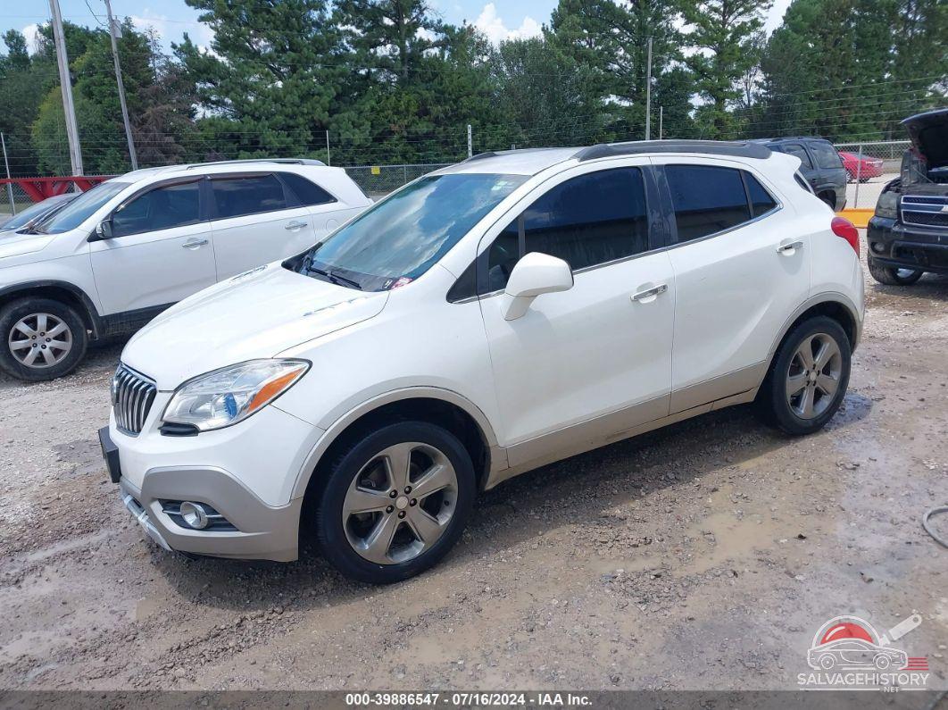KL4CJBSB6DB129806 2013 BUICK ENCORE photo no. 2