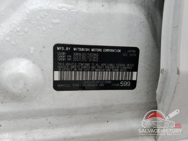 JA32U2FU5FU012888 2015 MITSUBISHI LANCER photo no. 12
