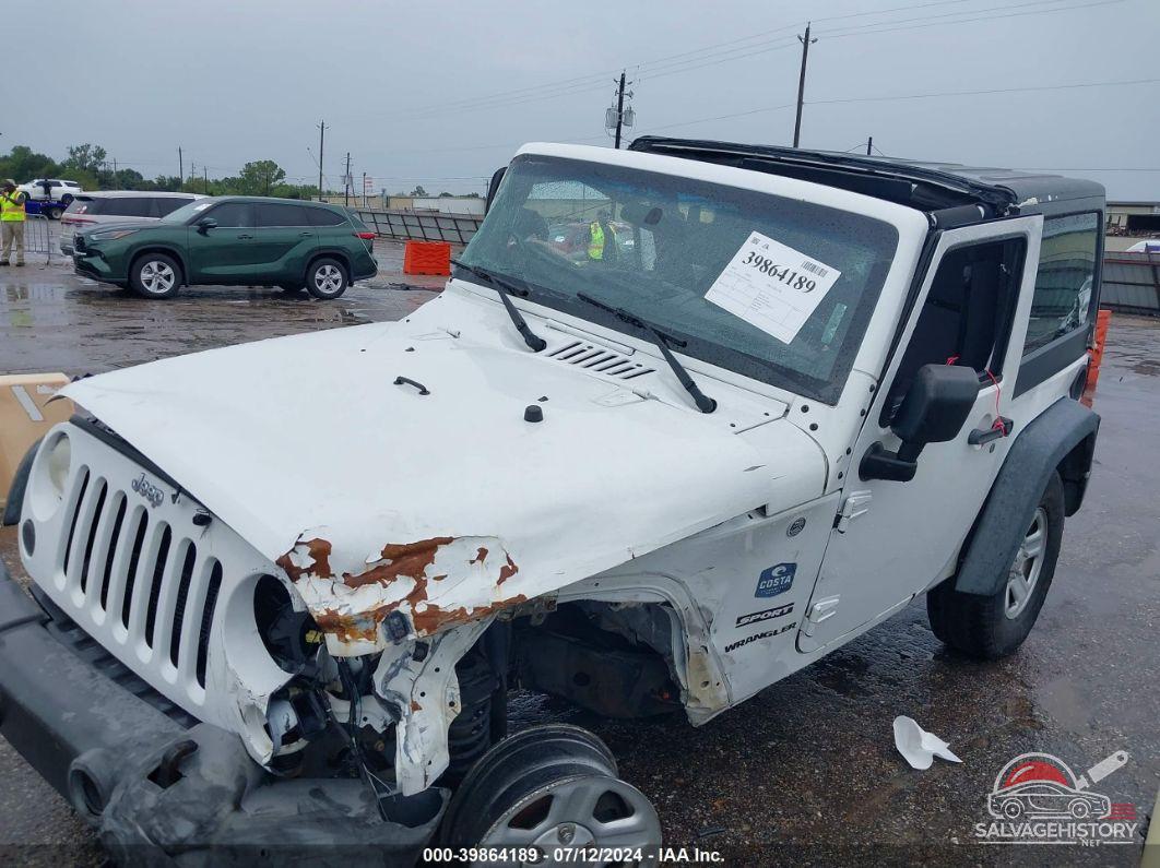 1C4AJWAG5EL149073 2014 JEEP WRANGLER photo no. 2