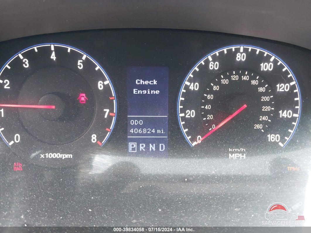 KMHFC4DF1AA460380 2010 HYUNDAI AZERA photo no. 7