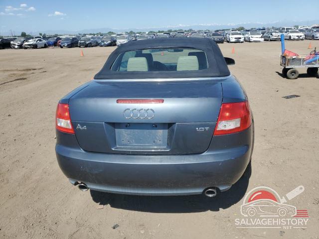 WAUAC48H25K016626 2005 AUDI A4 photo no. 6