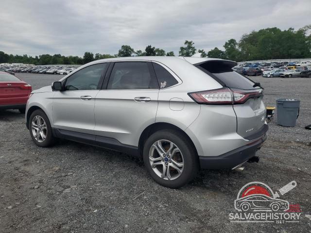 2FMPK4K95HBB31586 2017 FORD EDGE photo no. 2