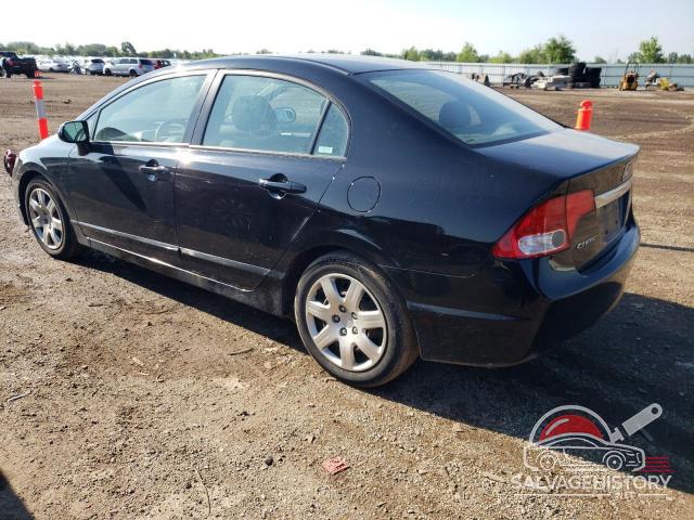 1HGFA16559L010679 2009 HONDA CIVIC photo no. 2