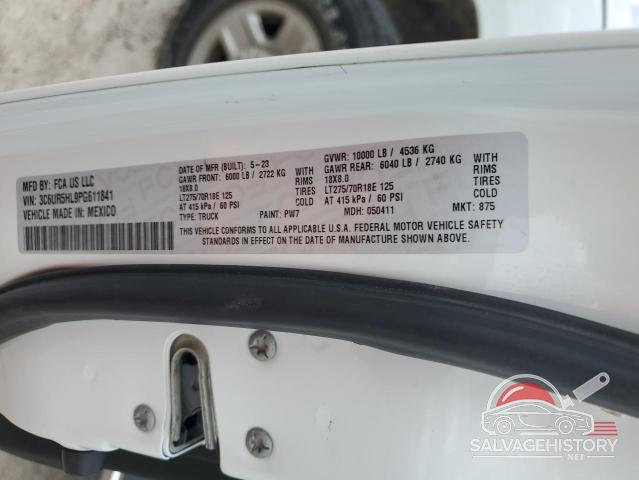 3C6UR5HL9PG611841 2023 RAM 2500 photo no. 12