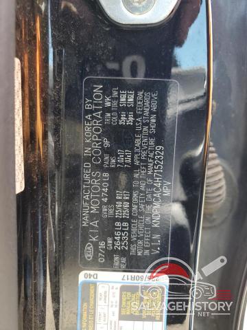 KNDPMCAC4H7152329 2017 KIA SPORTAGE photo no. 13