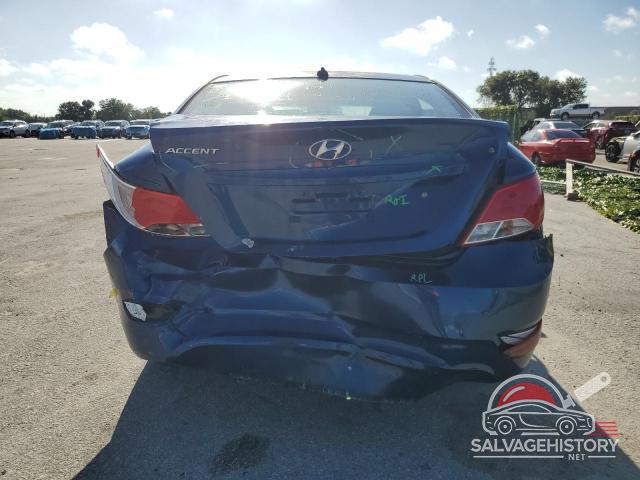 KMHCT4AEXFU840984 2015 HYUNDAI ACCENT photo no. 6