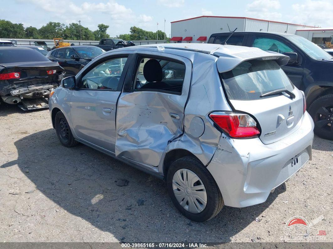 ML32AUHJ8MH013535 2021 MITSUBISHI MIRAGE photo no. 3