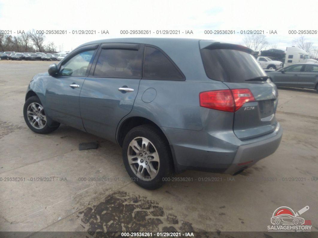 2HNYD28317H536232 2007 ACURA MDX photo no. 3