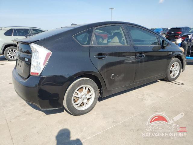 JTDKN3DU9A0227259 2010 TOYOTA PRIUS photo no. 3